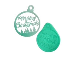 Conjunto De Moldes De Silicone Para Cozinha F1441sd Da Série Natalina: Molde Para Fondant, Molde Para Chocolate, Utensílios Para Decoração De Bolos E