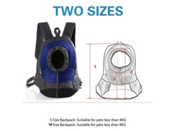 Mochila AQUAFORGE para Gatos e Filhotes, Bolha, Viagens Aéreas
