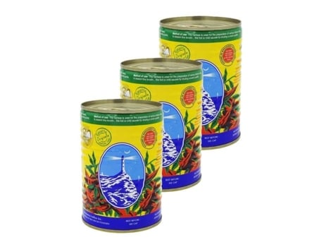Le Phare du Cap Bon - Lote 3x Harissa 1/2 - Caixa 435g