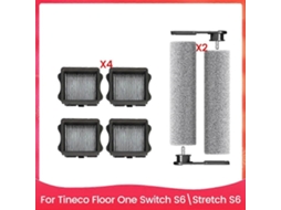 Peças De Reposição Para Aspirador De Pó E Água Tineco Floor One Switch S6/stretch S6: Escova Rotativa, Filtros Hepa E Acessórios._glo