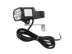 Farol Dianteiro LED 5w com Buzina 24 60v para Bicicleta para Ciclismo Noturno S/MARCA