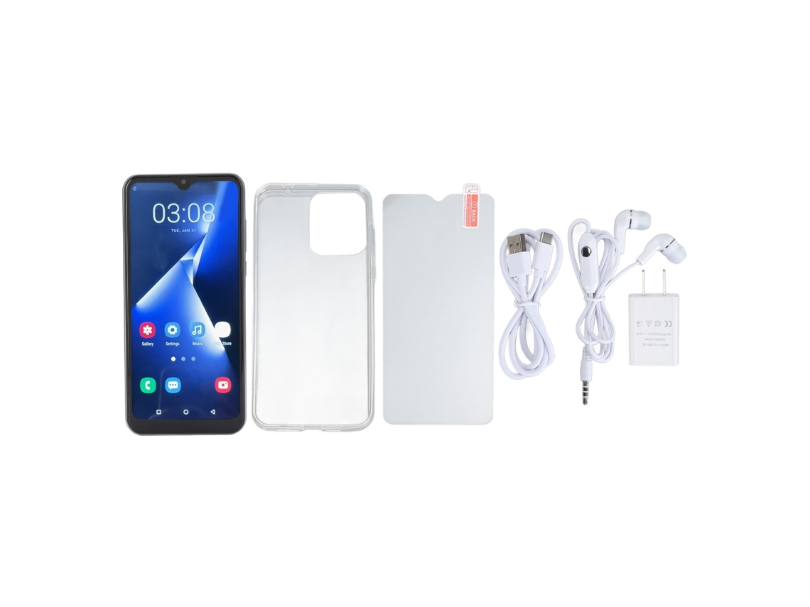 Smartphone Laxiscreed Dual Sim Com Bateria De 6800mah Para Desbloqueio Fácil E Conexão Versátil