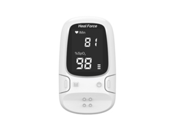 Oxímetro De Pulso Heal Force, Medidor De Spo₂ E Frequência Cardíaca, Portátil E Clínico