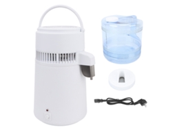 Destilador de Água Automático 750w 4l Aço Inox com Desligamento Automático para Cozinha, Salon de Beleza e Laboratório LAXISCREED