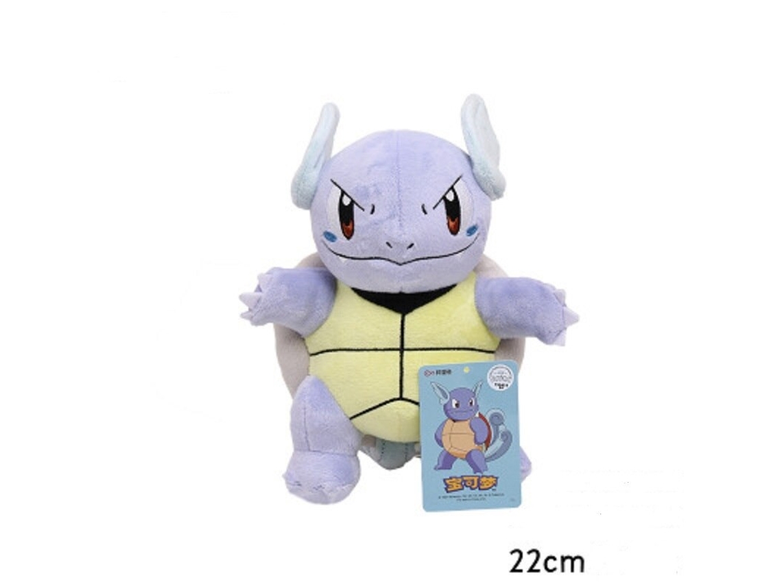 Figura GAATPOT Original Pokemon Anime Figures Pikachu Charmander Eevee Vulpix Kyogre Mew Psyduck Plush Toy Pet Action Model Kids Christmas Gift