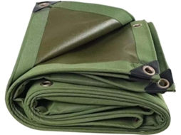 Canvas Tarps, Outdoor Heavy Duty Waterproof Tarpaulin Cover, Uv Resistant, Rustproof Grommets, Multi Purpose Tarp For