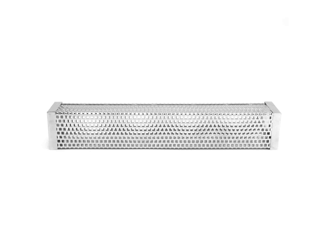 Tubo de Fumaça Quadrado em Aço Inoxidável para Churrasco 12in