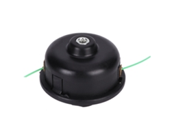 Cabeçalho De Cortador De Grama Para Máquinas De Cortar Grama Peças De Jardinagem Acessórios Plástico Preto Resistente