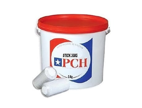 Bastão De Cloro Lento 300G 5,1 Kg Hypochlorite Calcium Longue Duree PCH
