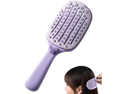 Escova Desembaraçadora, Ferramenta Dobrável Para Modelagem De Cabelo, Pente Para Dar Volume Aos Cabelos