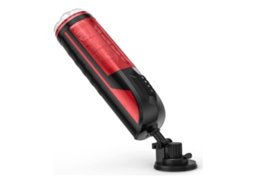 Masturbador Masculino Automático Caresser com Base de Sucção - Copo de Masturbação Masculino Rotativo de 7 Velocidades, Preto