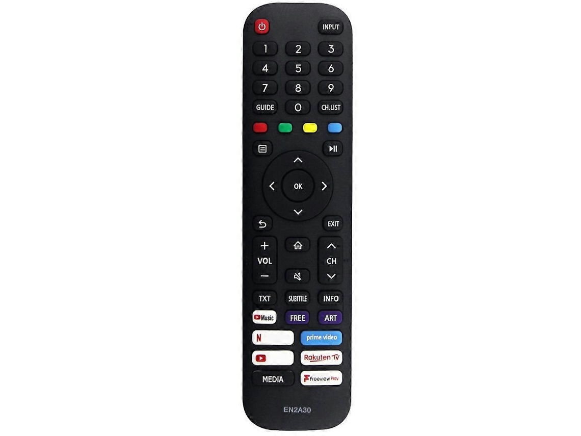 Comando À Distância De Substituição Para En2a30 Infravermelhos Hisense Tv En2a30