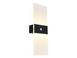 Candeeiro De Cabeceira De Parede Recarregável Em Abs – Sem Fios E Com Intensidade Regulável (modelo Grande: 27 X 10 X 4,2 Cm)