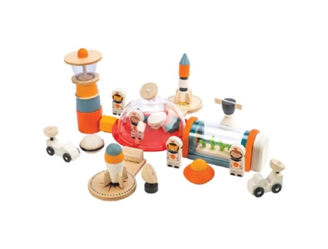 Jogo Tradicional TENDER LEAF TOYS Madeira - Bege - 44.5 × 43.7 × 18.5 cm)