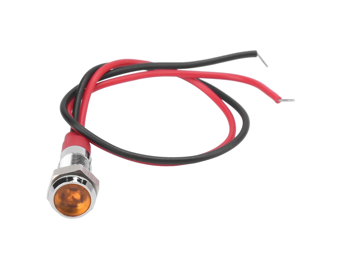 Laxiscreed Sinalizador Led Water-proof De 6mm, Compatível Com Veículos De Piloto