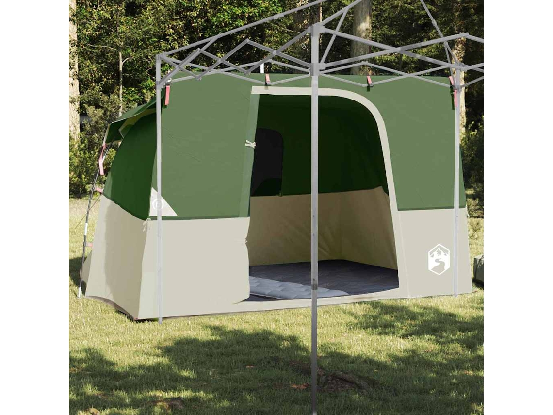 Vidaxl Tenda Interior Com Telhado Verde 280 X 220 X 176 Cm Tafetá