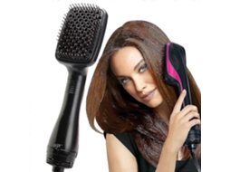 3 Em 1 Secador De Cabelo Escova Elétrica Soprador De Cabelo Escova Quente Ar Styling Pente Viagem Secador Pente Profissional Secador De Cabelo Pr