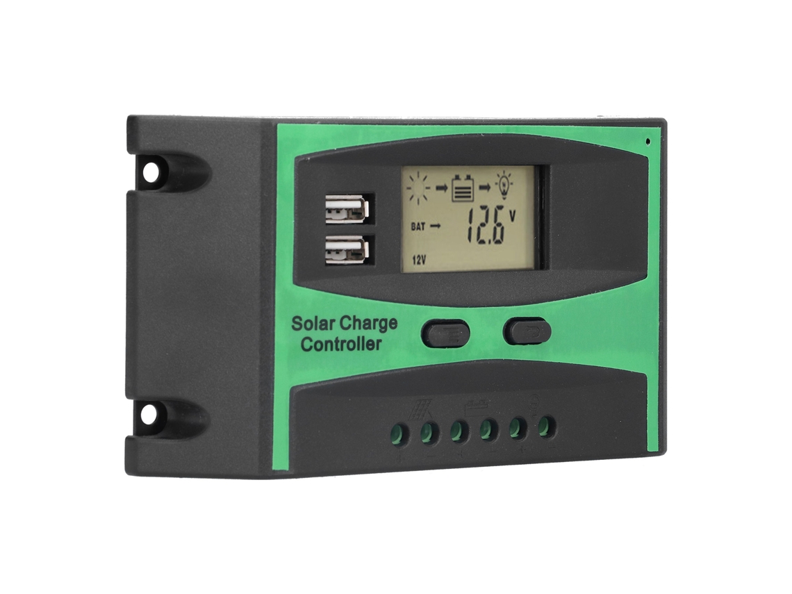 Controlador De Carga Solar Laxiscreed Pwm Para Painéis Fotovoltaicos E Gestão De Bateria