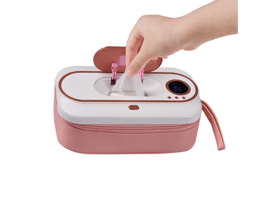 Aquecedor De Lenços Umedecidos Para Bebê (recarregável Por Usb, Controle De Temperatura Inteligente)