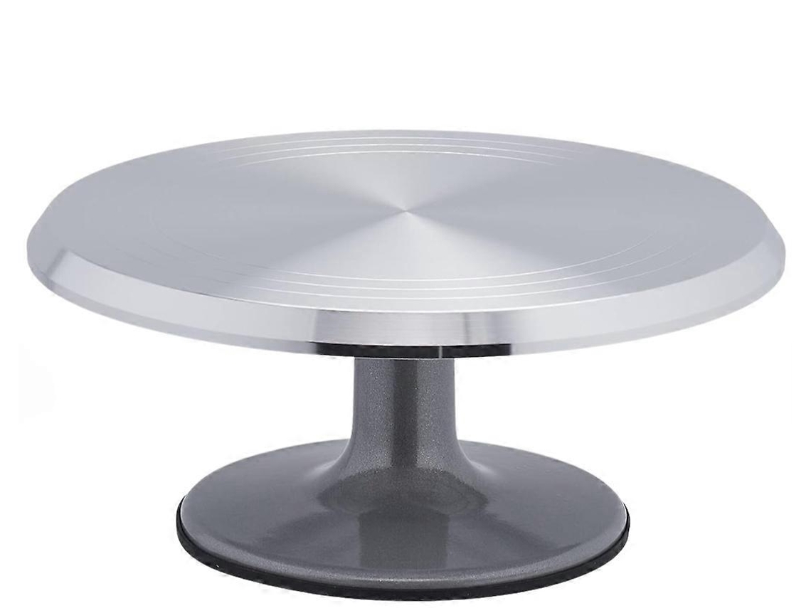 Prato Giratório De Metal Profissional Para Decoração De Bolos, 30 Cm Slowmoose