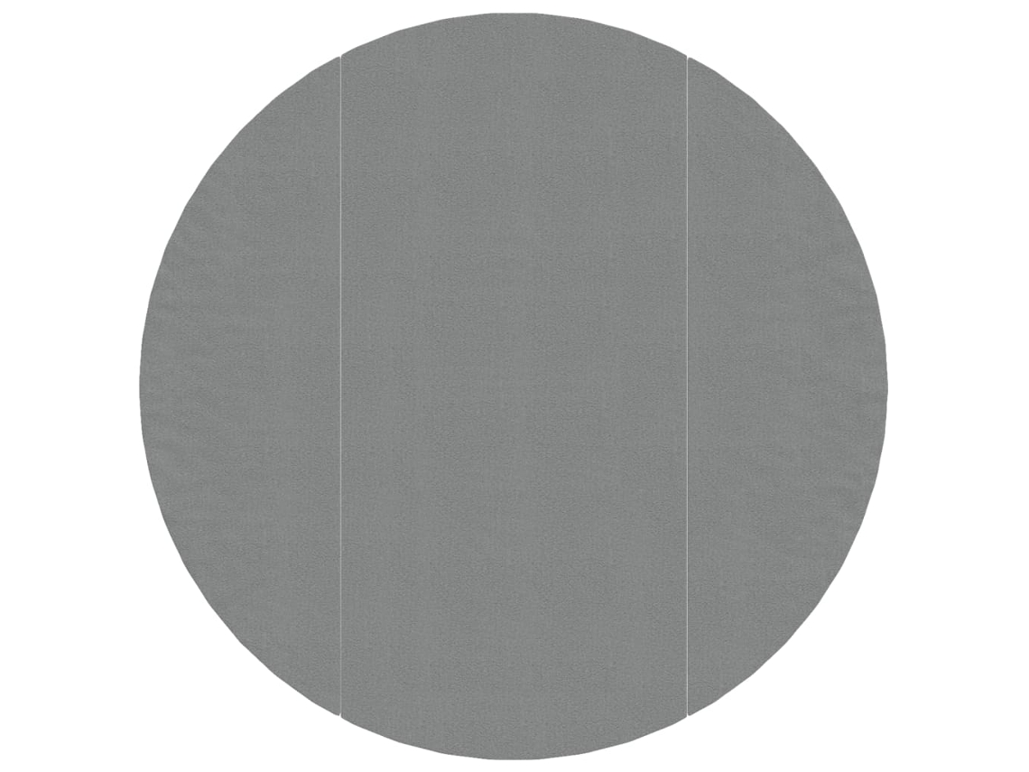 Pano para chão de piscina VIDAXL Cinzeto Poliéster (Ø306 cm)