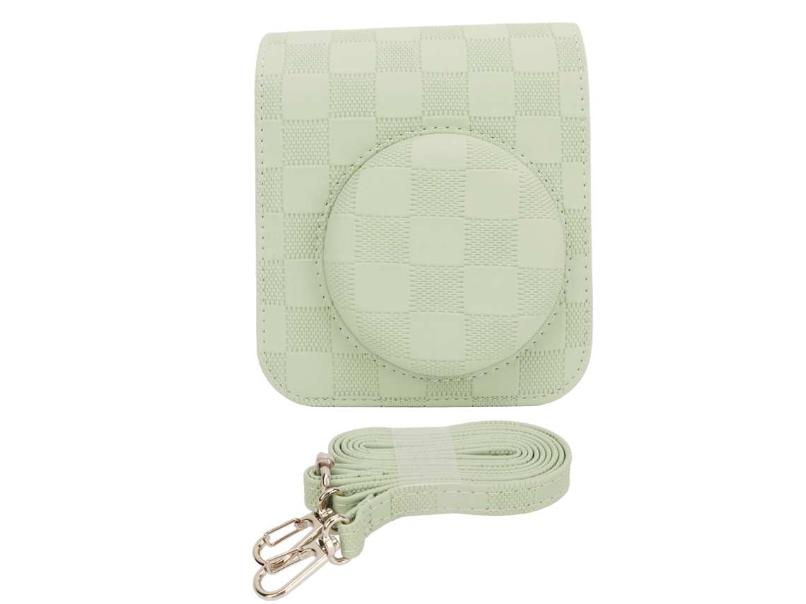 2026 funda Protectora para Cámara Instantánea Mini 12, Bolsa de Cuero Pu Portátil para Viajes Y Almacenamiento