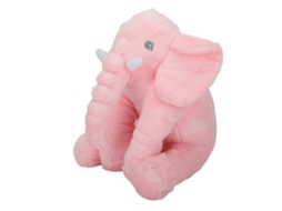 Primerox brinquedo de Pelúcia de Elefante Fofo Macio Almofada Decorativa Infantil Rosa