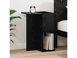 Vidaxl Mesa De Apoio Carvalho Preto 35 X 40 X 55 Cm