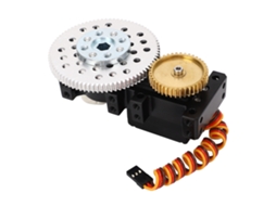 Laxiscreed Servo Caixa De Engrenagens Com Furos M4 E Modo Duplo Para Impressoras 3d