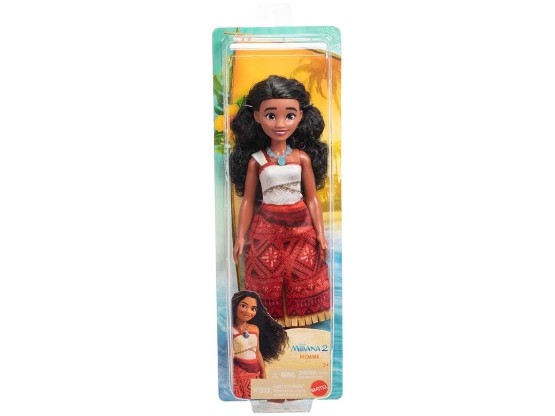 Boneca Mattel Moana 2, Heroína Boneca De Brinquedo Da Disney Com Acessórios