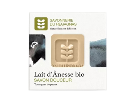 Sabonete de Leite de Burra Orgânico Ultra Suave SAVONNERIE DU REGAGNAS