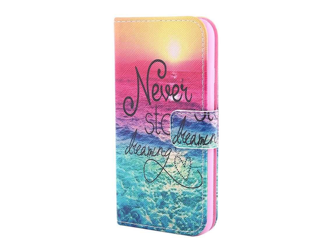 Capa de couro EOOCOO para iPhone 6 com suporte magnético e cartão