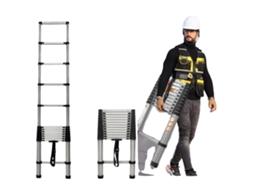 Escada Telescópica, Aço Inoxidável, Design Leve, 3.2m OEM