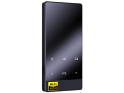 MP3 YIZHOOD X3 (16G)Bluetooth HIFI Gravador de voz baixo estéreo preto