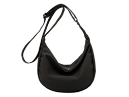 Bolsa de ombro feminina compatível com nylon impermeável transversal AQUAFORGE