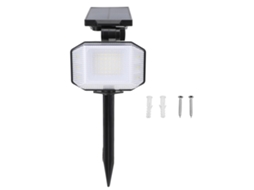 2026 luz Solar com Pico Ip65 Impermeável Auto Ligar/desligar Led Exterior para Jardim Pátio Gramado