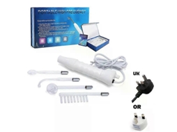Aparelho de beleza com eletrodo tubular, Ozonic Varin de alta frequência para massagem facial, capilar e ocular.