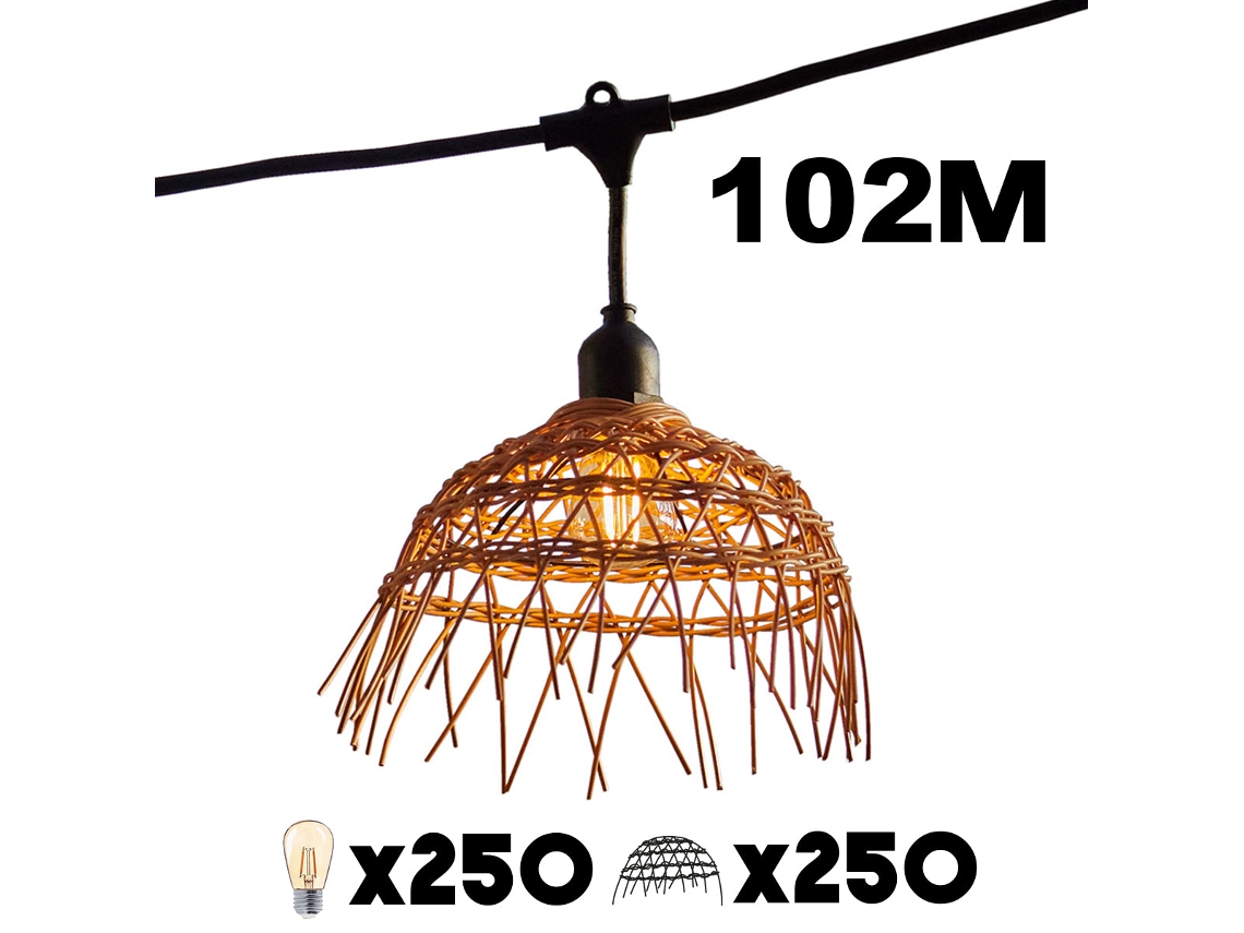 Luzes de corda Lumisky Hawaii de 6 m
