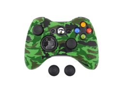 Capa Comando Para Xbox360, Capa Protetora De Silicone Antiderrapante Com Botão De Polegar Cuich