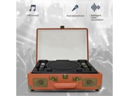 Máquina De Karaokê Stereo Amplitude Total Bluetooth 5.0 Sem Fio