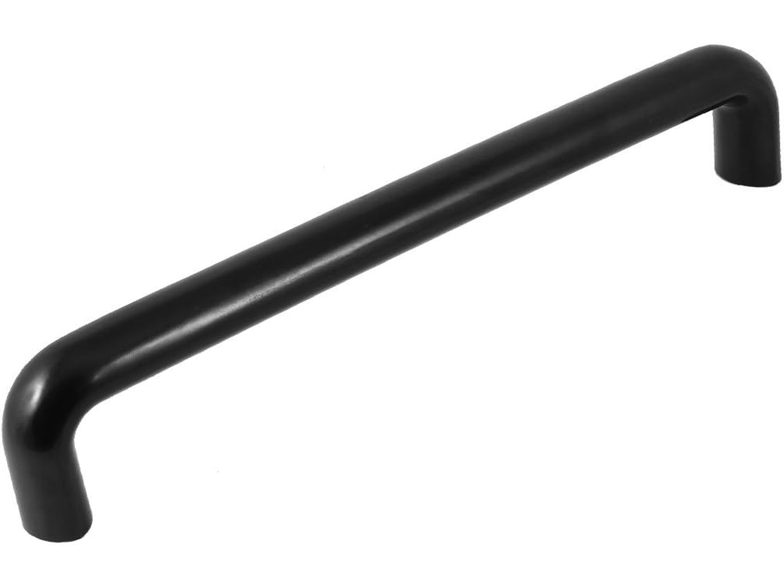 Puxador De Plástico Preto Para Porta Armário Closet Aexit, 33, 8cm De Comprimento, Peça De Ferragem Para Casa