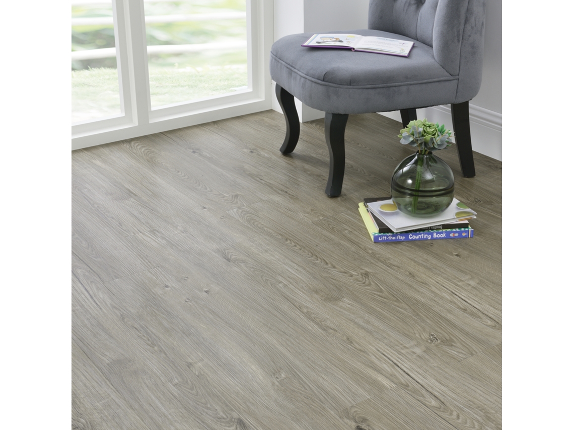 Pisos de vinil laminados de PVC 42 placas 5,85 m² Oak natural (carvalho natural) NEU.HOLZ