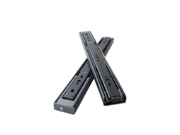 Corrediças Para Gaveta De 250 Mm Com Extensão Total, Corrediças Reforçadas Com Rolamentos De Esferas, Carga 45 Kg, 1 Par