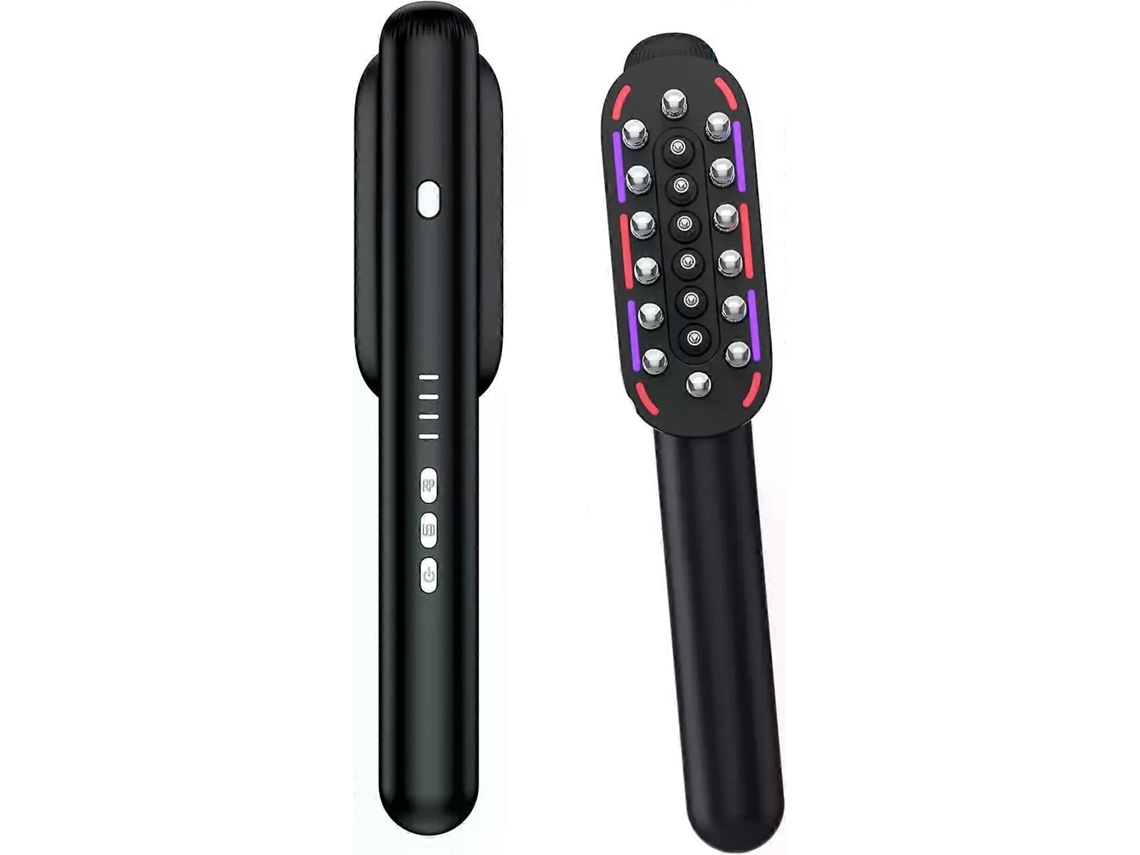Pente Elétrico De Massagem Por Microcorrente Rf Para Cuidados Capilares Ems, Com Aplicador, Pente E Instrumento Para Cuidados Capilares. Jinyubo Store