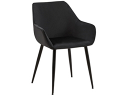 Cadeira De Jantar Luena Preto/veludo Clp
