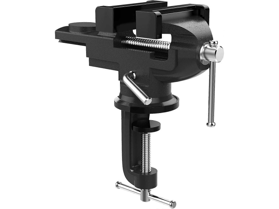 Torno De Bancada Com Boca De 70mm Base Giratória 360° Uso Pesado