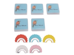 Apito de Pássaro 5 Cores Brinquedo Divertido S/MARCA