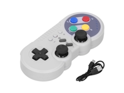Controle Sem Fio Gamepad Joystick Com Double Shock Turbo Motion Sensing Para Pc