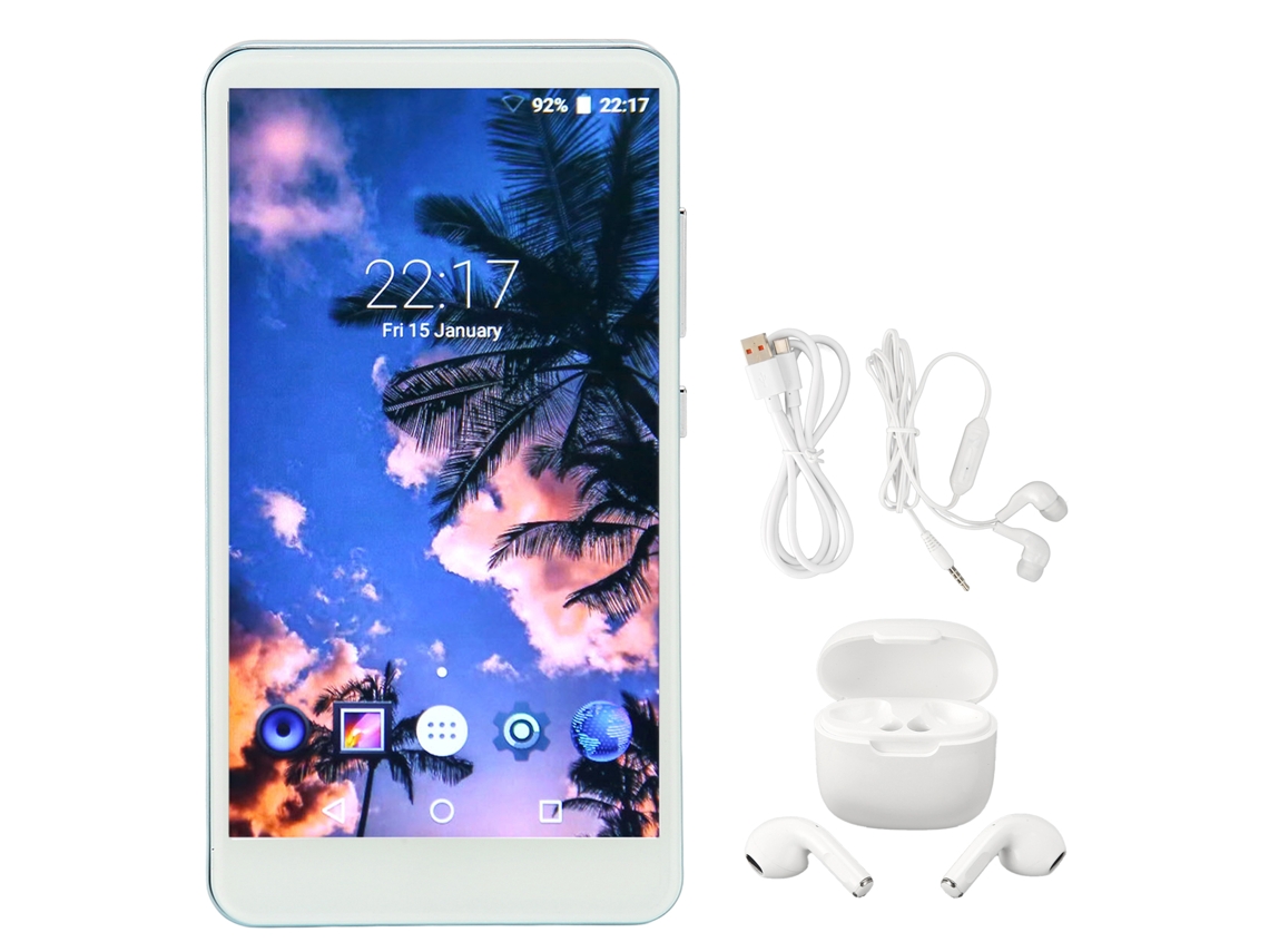 Reprodutor Mp4 Smart LAXISCREED 5.0 Polegadas Hd Wifi Bt5.0 16+32gb Azul