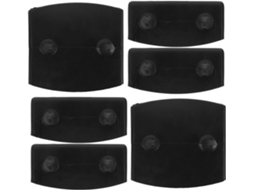 Callaron Conjunto De 36 Peças Suportes Ripas Cama Plástico, Fivelas De Trilho E Placa Base 57mm, Acessórios Para Reparo